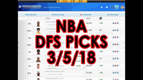 nba fanduel picks for today.